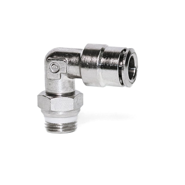 Camozzi Male Elbow Swivel, 1/4" OD X 1/4" NPT P6520 04-04 - main